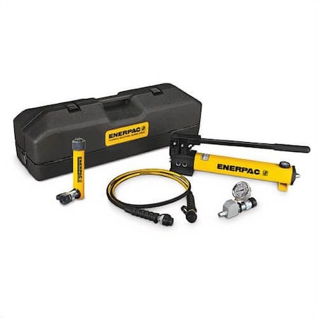 Enerpac Rc55 Cylinder, W P392 Hand Pump And SCR55TB